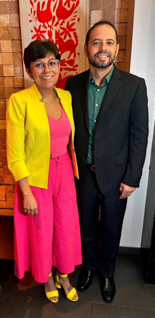 Joseline Hernández como Distribution Account Manager y Eustolio Villalobos, RSM en LATAM 